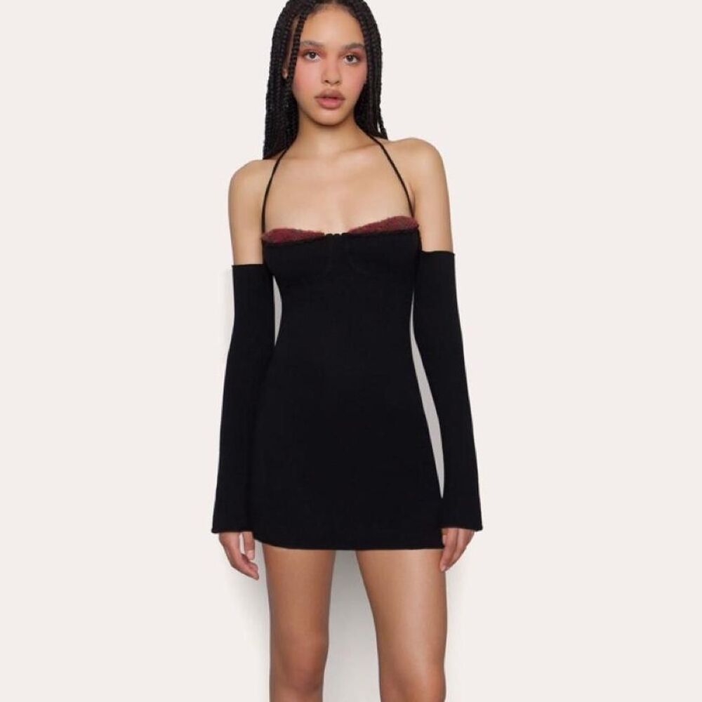 Danielle-guizio Women's Black Dress